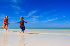 Beach-Child-Mother